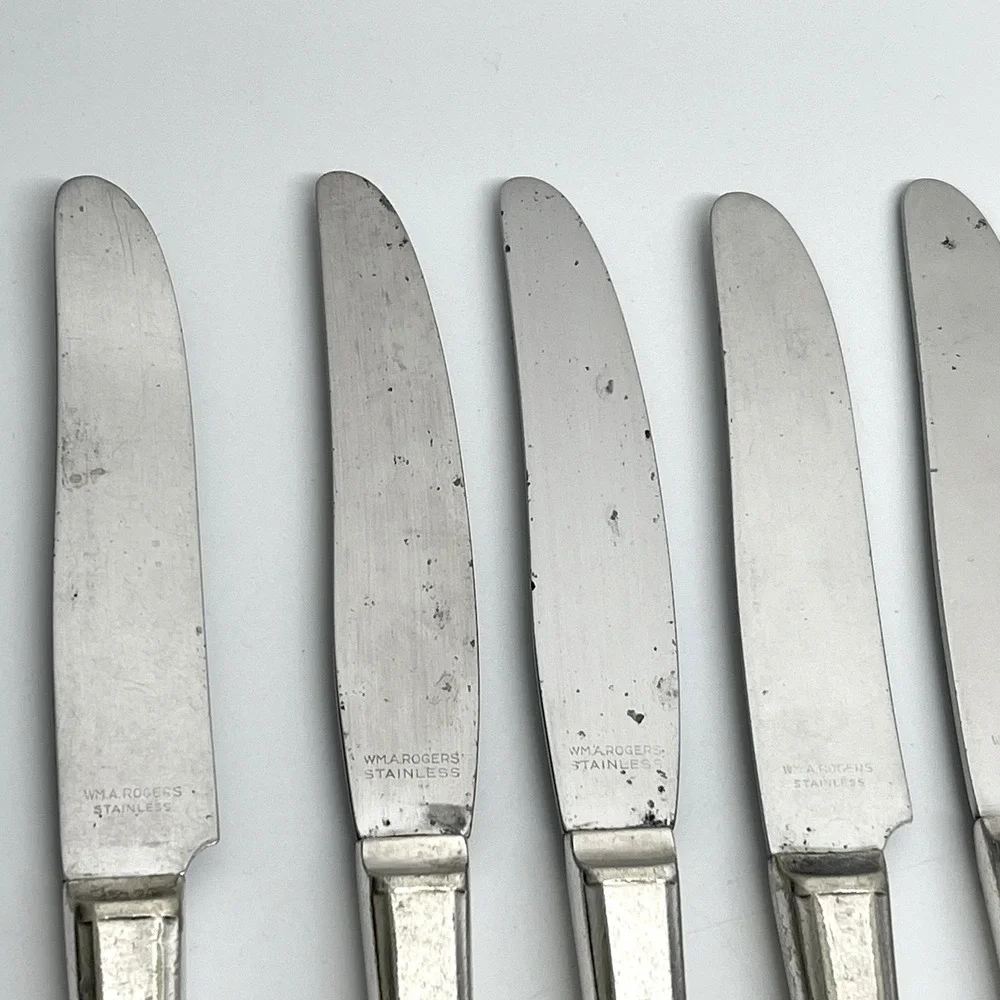 Wm A‎ Rogers Debutante Grandeur Princess by Oneida Silverplate Flatware 34 piece